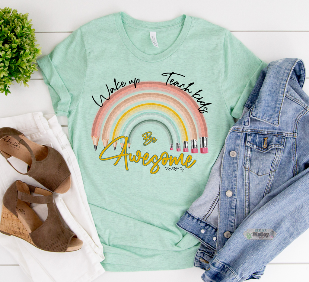 Wake & Teach Tee